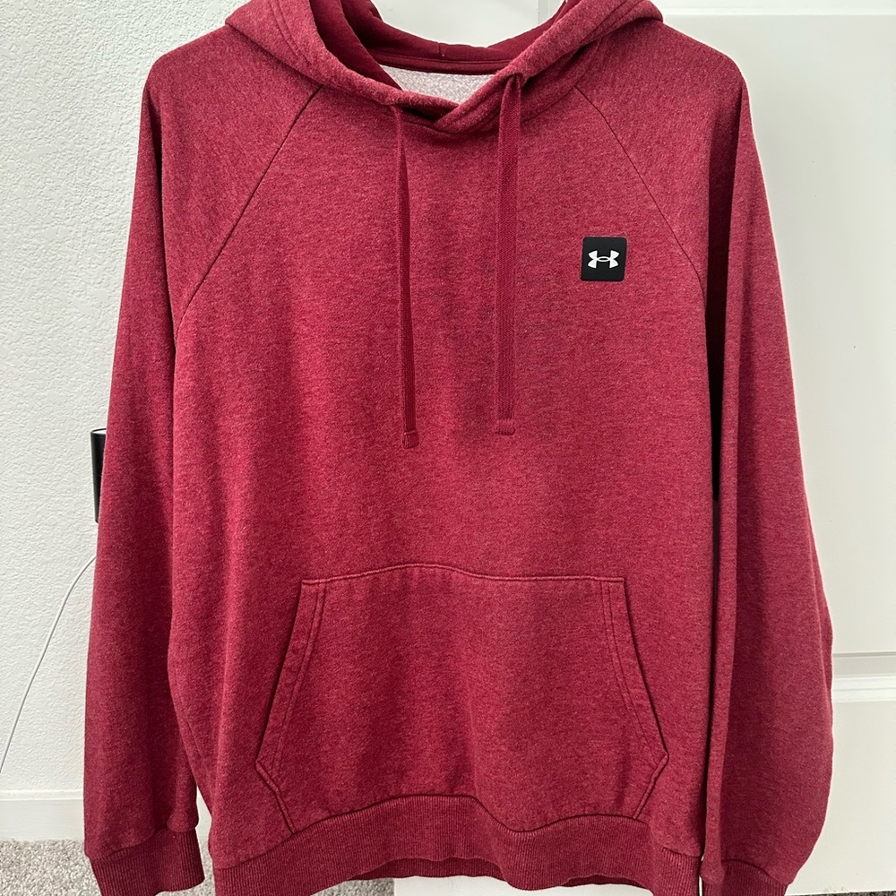 Under Armour Men's Maroon/Red Hoodie